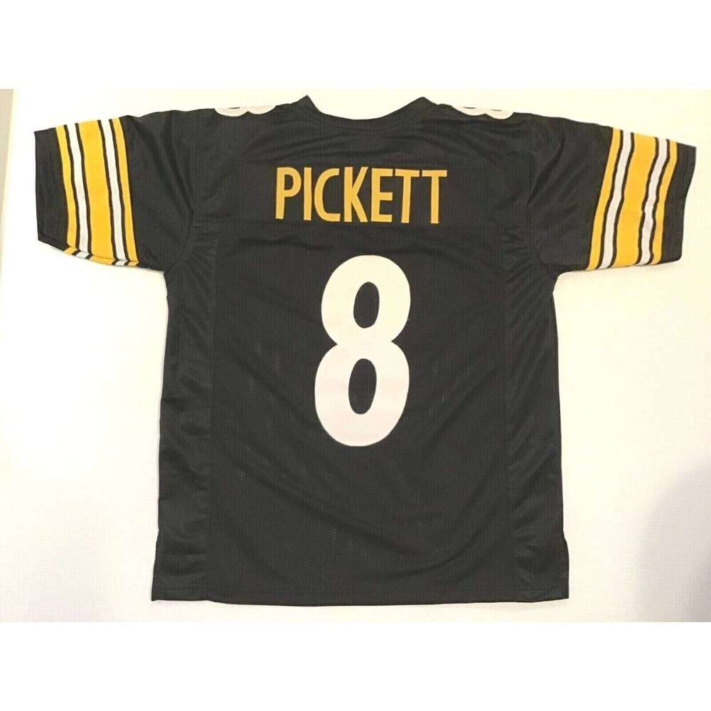 Pickett CUSTOM Sewn Stitched Black Football Jersey Add any name number size XS-5XL 6XL