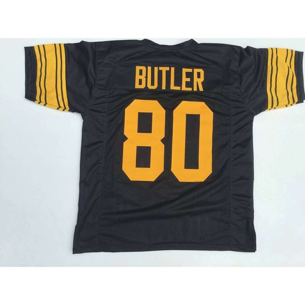 CUSTOM Sewn Stitched Jack Butler Black Football Jersey Add any name number size XS-5XL 6XL