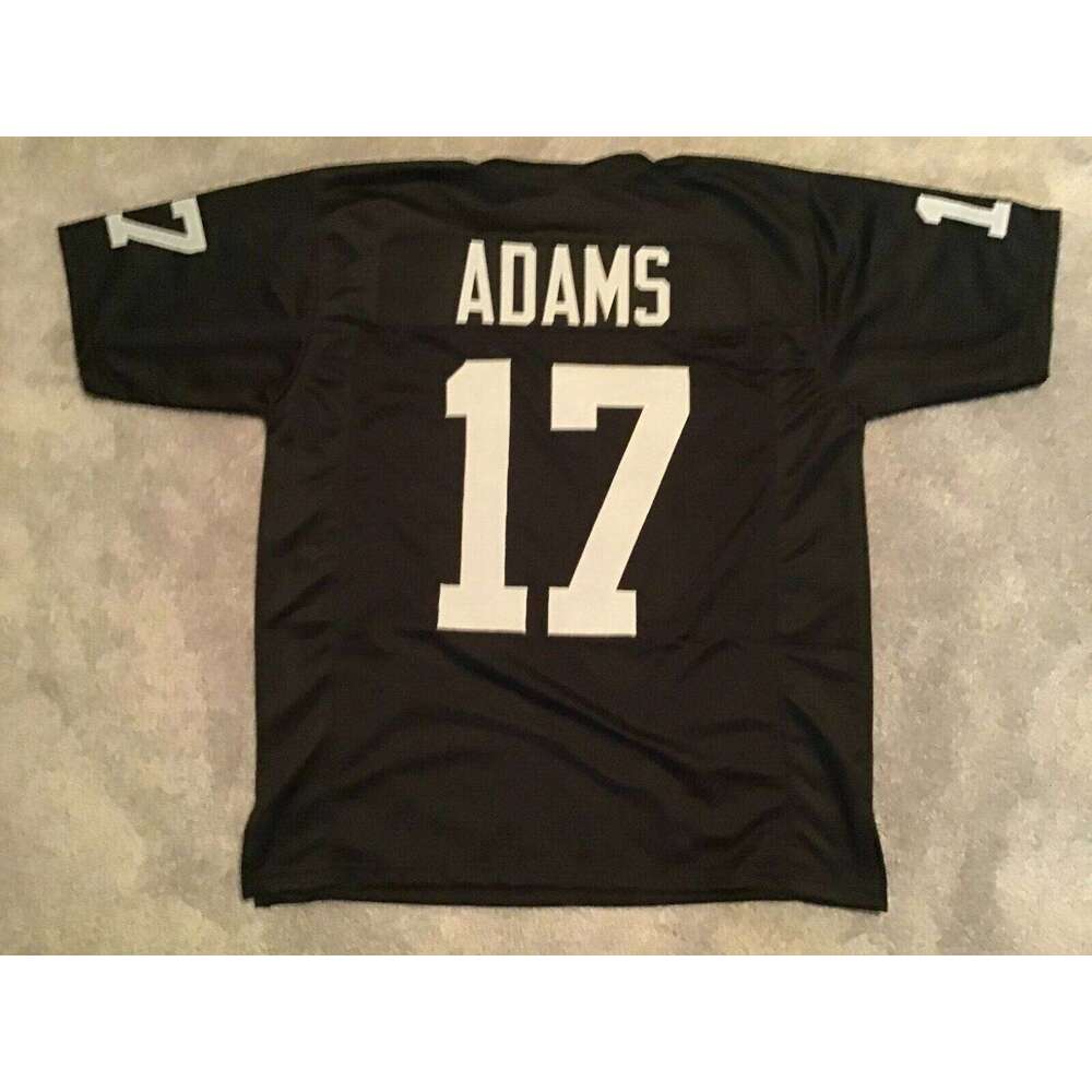 CUSTOM Sewn Stitched Davante Adams Black Football Jersey Add any name number size XS-5XL 6XL