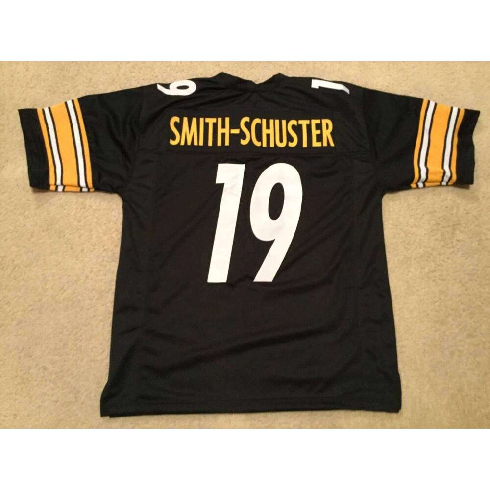 CUSTOM Sewn Stitched JuJu Smith Schuster Black Football Jersey Add any name number size XS-5XL 6XL