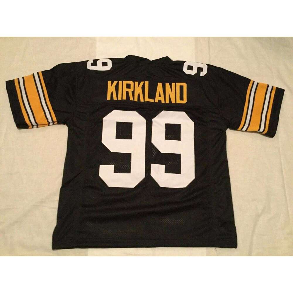 CUSTOM Stitched Levon Kirkland Old Style Black Football Jersey Add any name number size XS-5XL 6XL