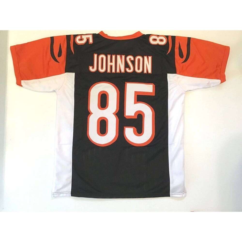 CUSTOM Sewn Stitched Chad Johnson Black Football Jersey Add any name number size XS-5XL 6XL