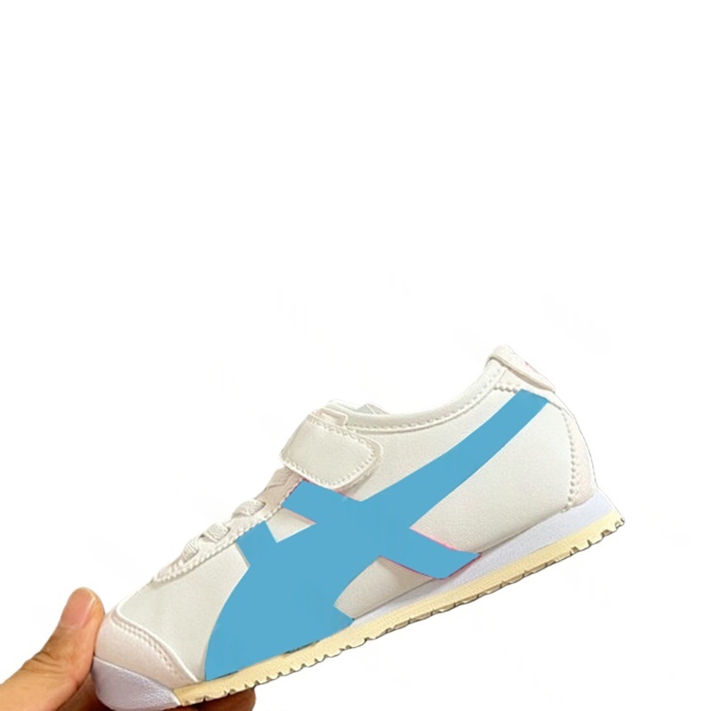Kids Shoes Designer new Sneakers Children Athletic Outdoor Shoes Black Blue Red Luxury Babies First Walkers Flat Shoes Boys Girls Velcro Forrest Gum