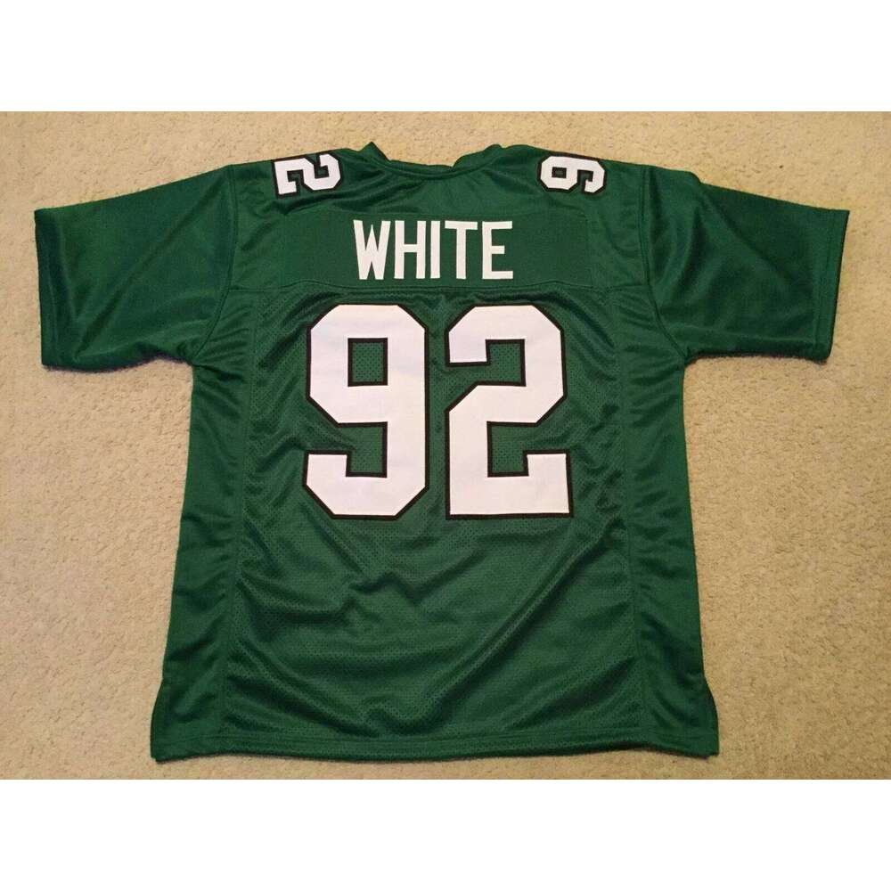 CUSTOM Sewn Stitched Reggie White Philly Green Football Jersey Add any name number size XS-5XL 6XL