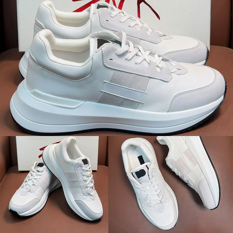 Chaussures de sport décontractées pour hommes de styliste avec tissu d'accélération à lacets à la mode, semelle extérieure légère, conception inn