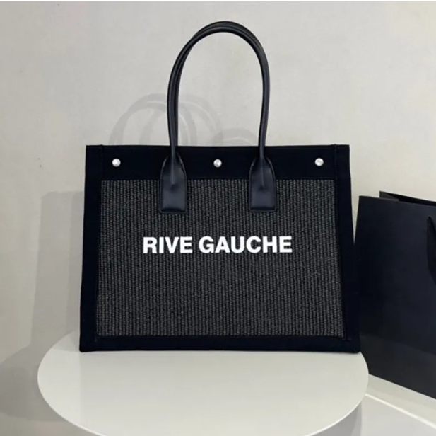 Tote Bag Luxury Handbag Shopping Bag Designer Bag High quality Shopping Bag RIVE GAUCHE Fashion Outdoor Travel Large Capacity Handbag Best Gift
