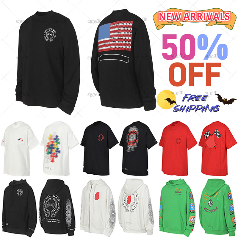 designer t shirt hoodie long sleeve tees clothes mens shirts cotton letter printed street sweatshirt t shirt size S/XL-image-944826810