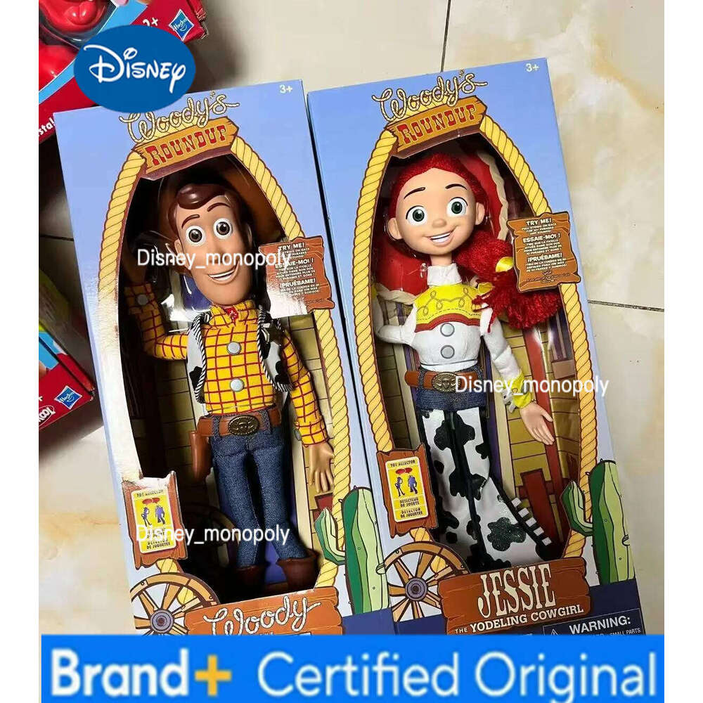 Disney 2025 In Stock New Story 4 Talking Woody Jessie Action Sing Soft Cute Anime Figure Decoration Birthday Model Toy Gift H260105-image-1090867323