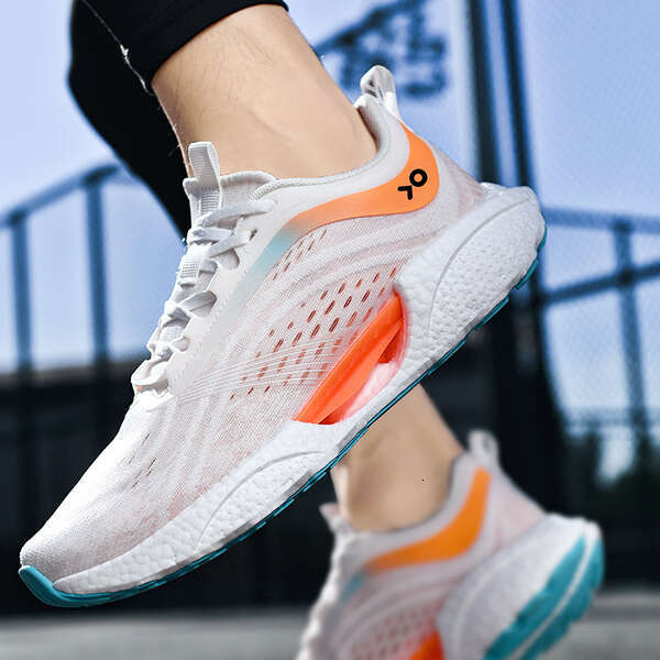 Breathable Mesh Sports Air Cushion Shock Absorption Lightweight Running Shoes Women's Ultra-light Hiking Shoes High end luxury Designer shoes S