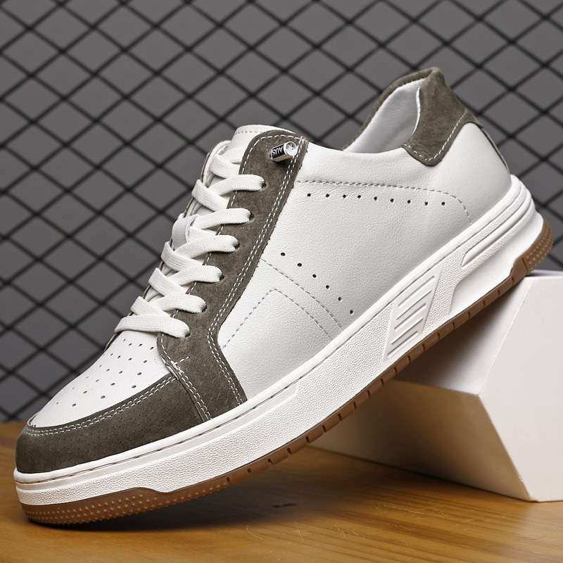 2026 new model Genuine leather men's shoes, retro fashion shoes, autumn style anti slip casual sports shoes, luxury shoes, low top casual shoes