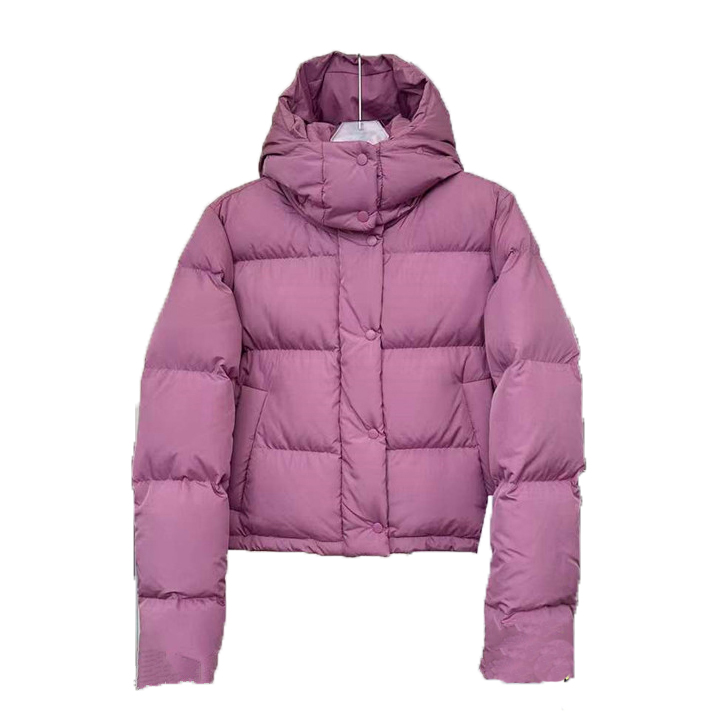 Womens coat fur coat women puffer jacket women luu cloud five Grid Puff classic sports womens Down parka