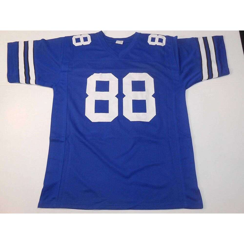 CUSTOM Sewn Stitched Drew Pearson Blue Football Jersey Add any name number size XS-5XL 6XL