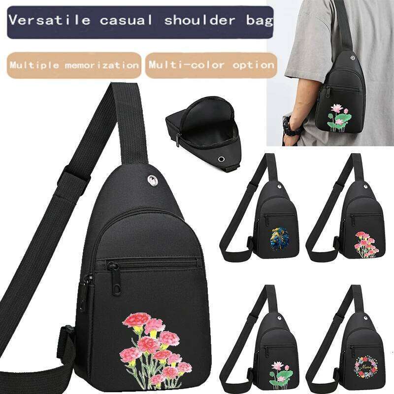 The Neutral Style Bags Are Suitable for Daily Commuting Exercise They Come in Single-Shoulder and Waist-Length Styles.