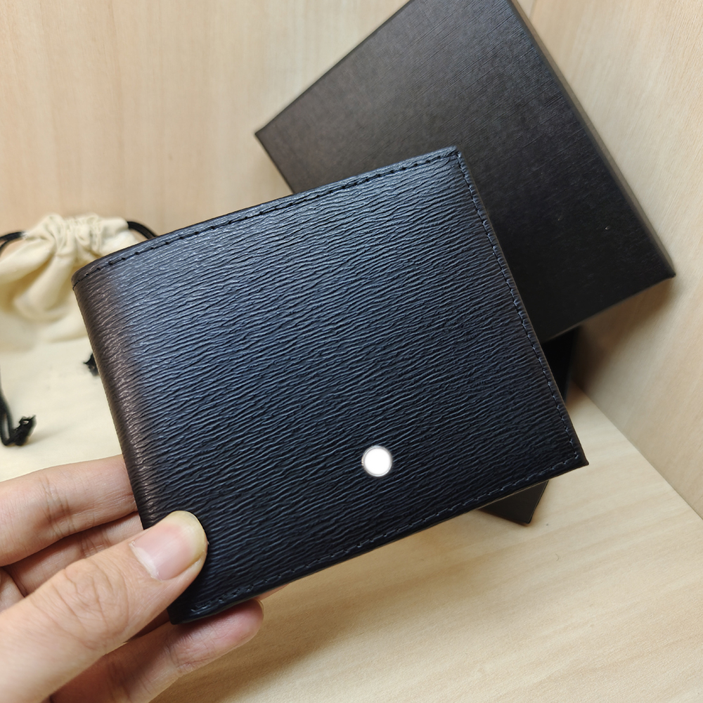 Nouveau modèle homme porte-cartes portefeuille de crédit de luxe design ultra-fin sac à main fait main cuir de vache mini grande capacité boîte d