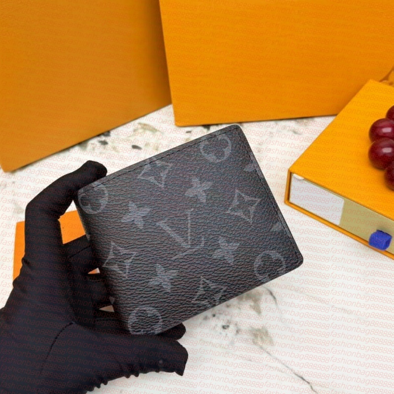 Top quality Fashion designer wallets luxury womens short purses embossed flower letters credit card holders ladies plaid money clutch bags with box