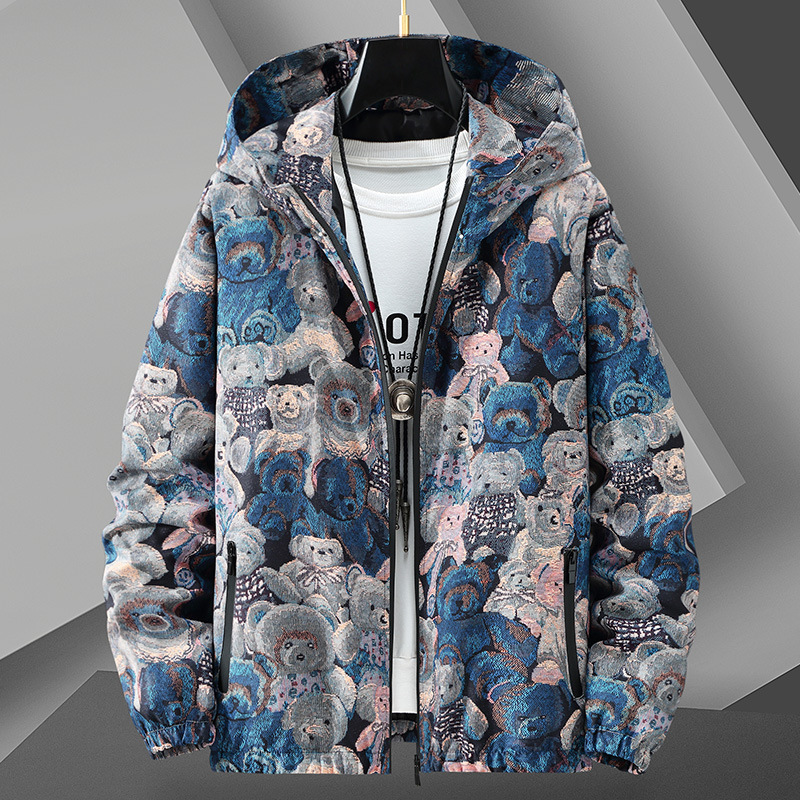 Free Shipping 2026 Light Luxury Hooded Casual Jacket Bestseller Oversized Men's Spring Autumn Thin Coat SPF Sun Protection Windbreaker