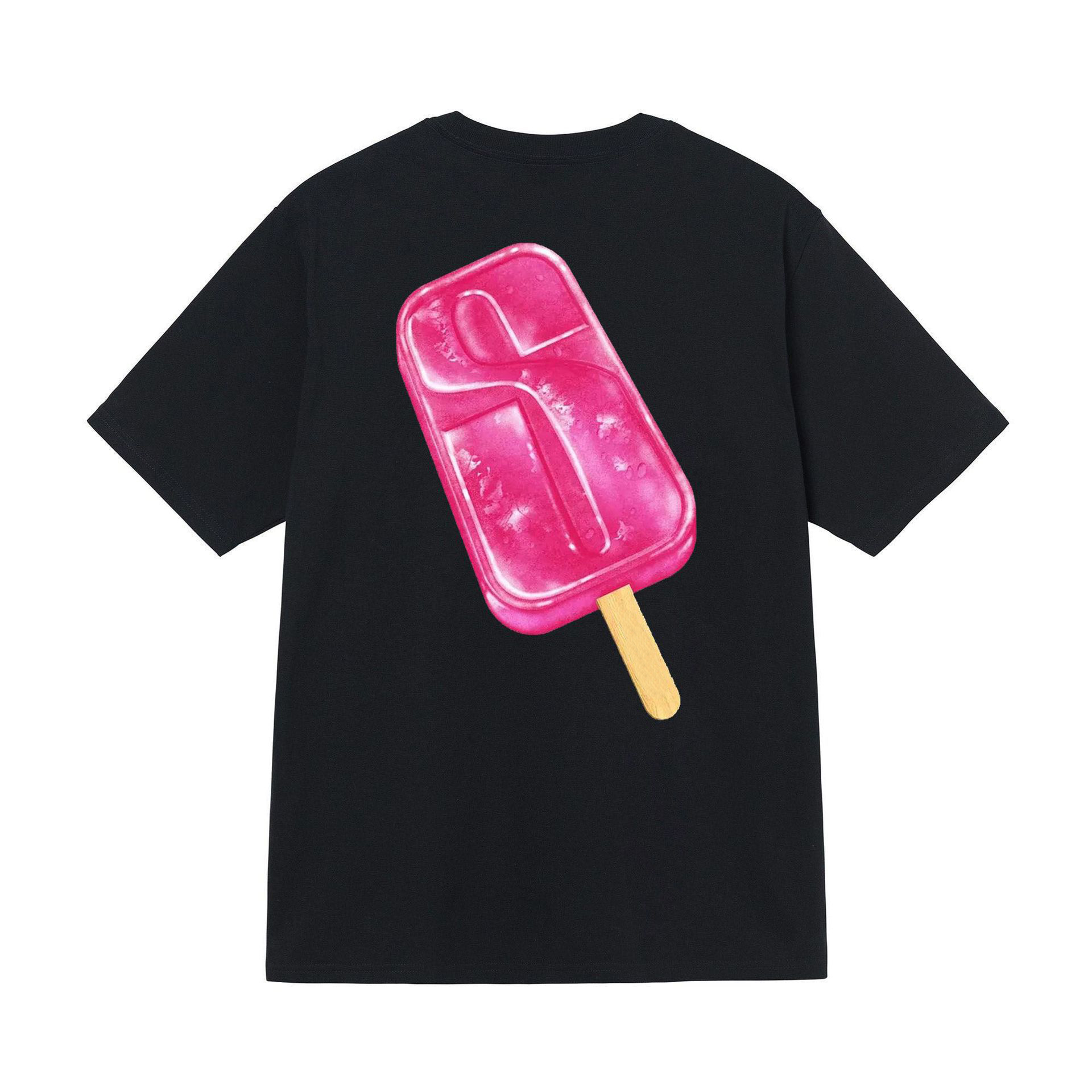 stussyslies t shirt luxry Classic Letter Print shirts Designer mens T Shirt Graphic Black 8Ball Tee Vintage Hip Hop Loose Short Sleeve Tops Man Wome