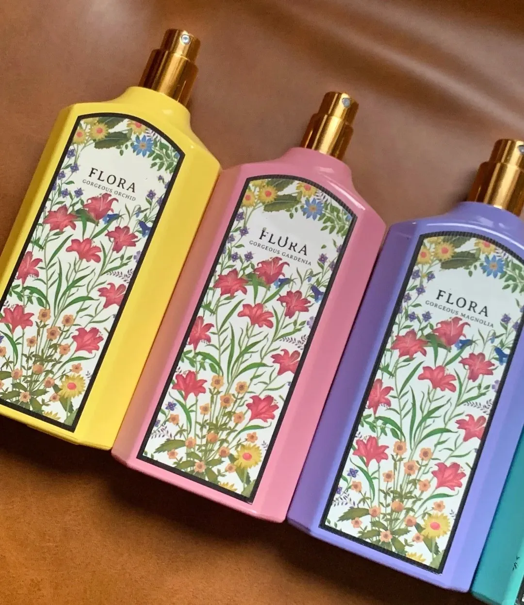 Flora Gorgeous Magnolia Perfume Women Designer Perfume Floral Fragrance Jasmine Magnolia 100ml Eau De Parfum Long Lasting Sweet Scent US Stock 3--image-1092297231