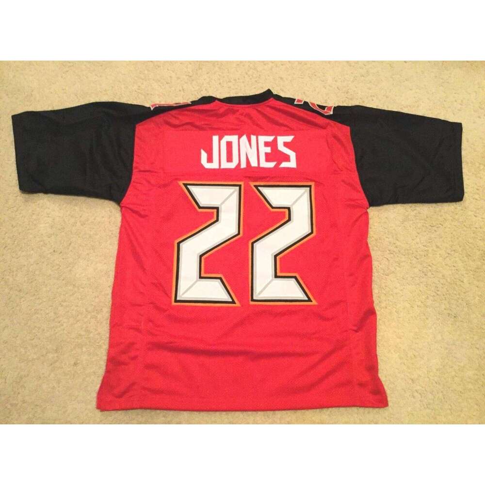CUSTOM Sewn Stitched Ronald Jones ERROR Red Football Jersey Add any name number size XS-5XL 6XL