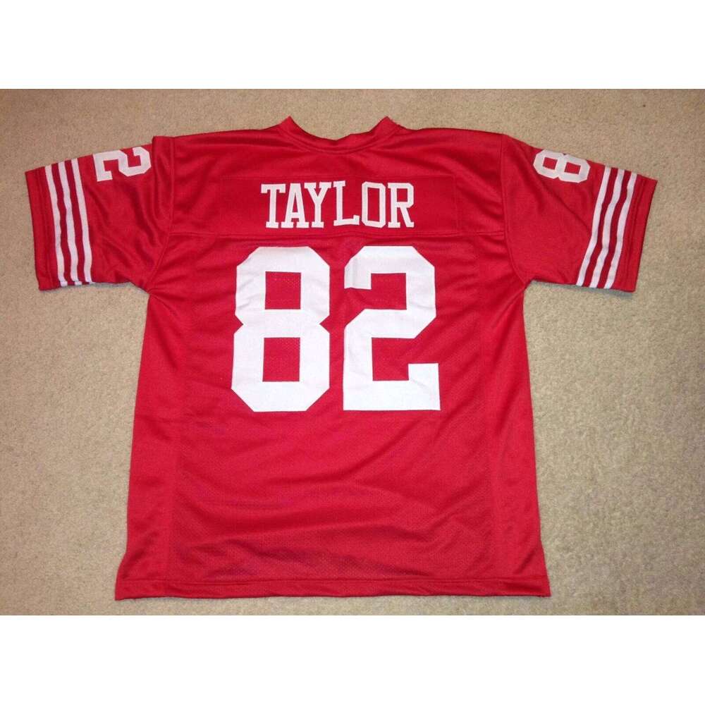 CUSTOM Sewn Stitched John Taylor Red Football Jersey Add any name number size XS-5XL 6XL