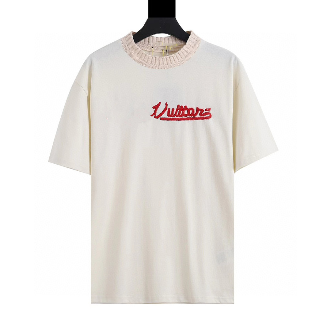 Men's Plus Tees & Polos Round T-shirt plus size neck embroidered and printed polar style summer wear with street pure cotton Material