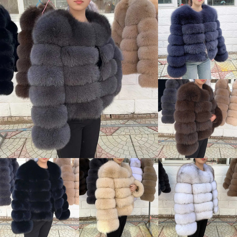 hot QUNTINA Fur Coat Real Winter WomenS New Fashion Furry 2025 Leather And Skin White Clothing Natural New In Coats Jackets Z250705 f96 73