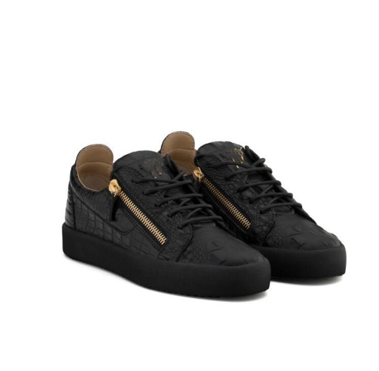 Classic Designers chaussures sneaker homme à fermeture éclair cuir camo semelle plateforme lacets junior basse baskets mode rue 38-46 EU