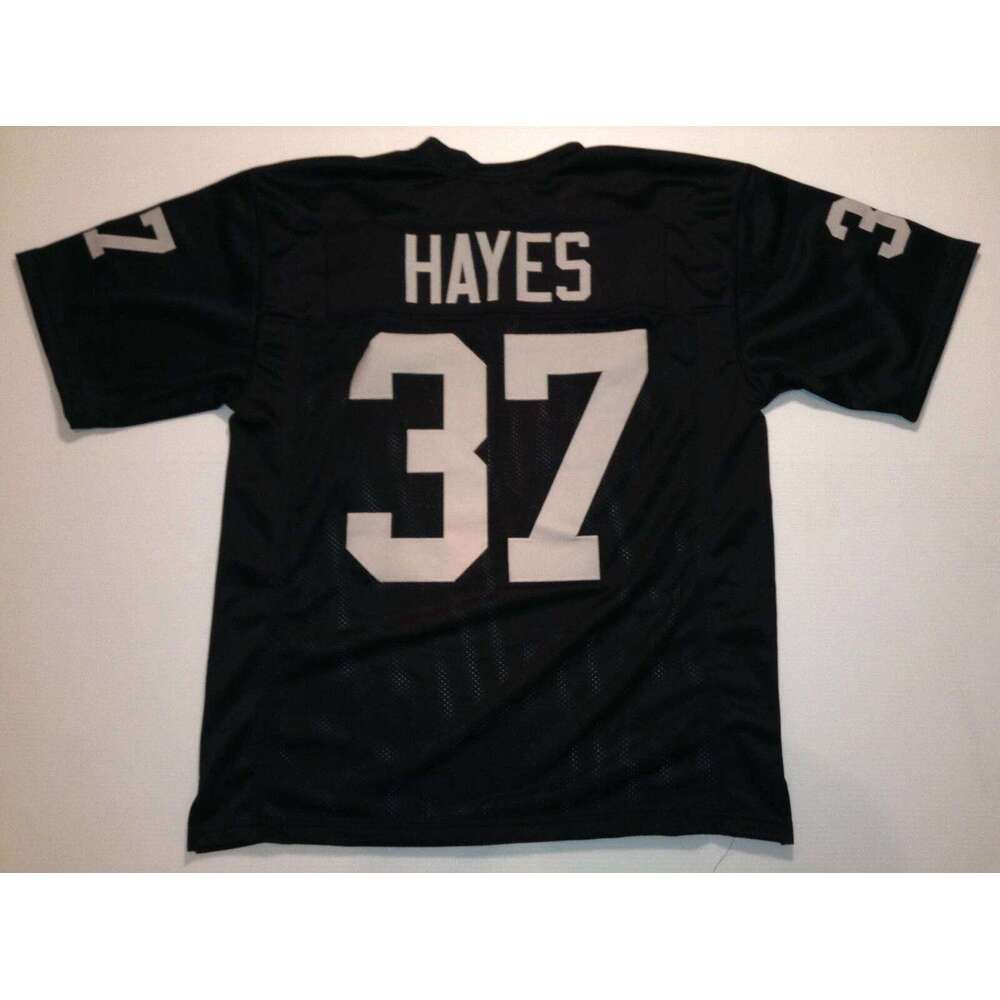 CUSTOM Sewn Stitched Lester Hayes Black Football Jersey Add any name number size XS-5XL 6XL
