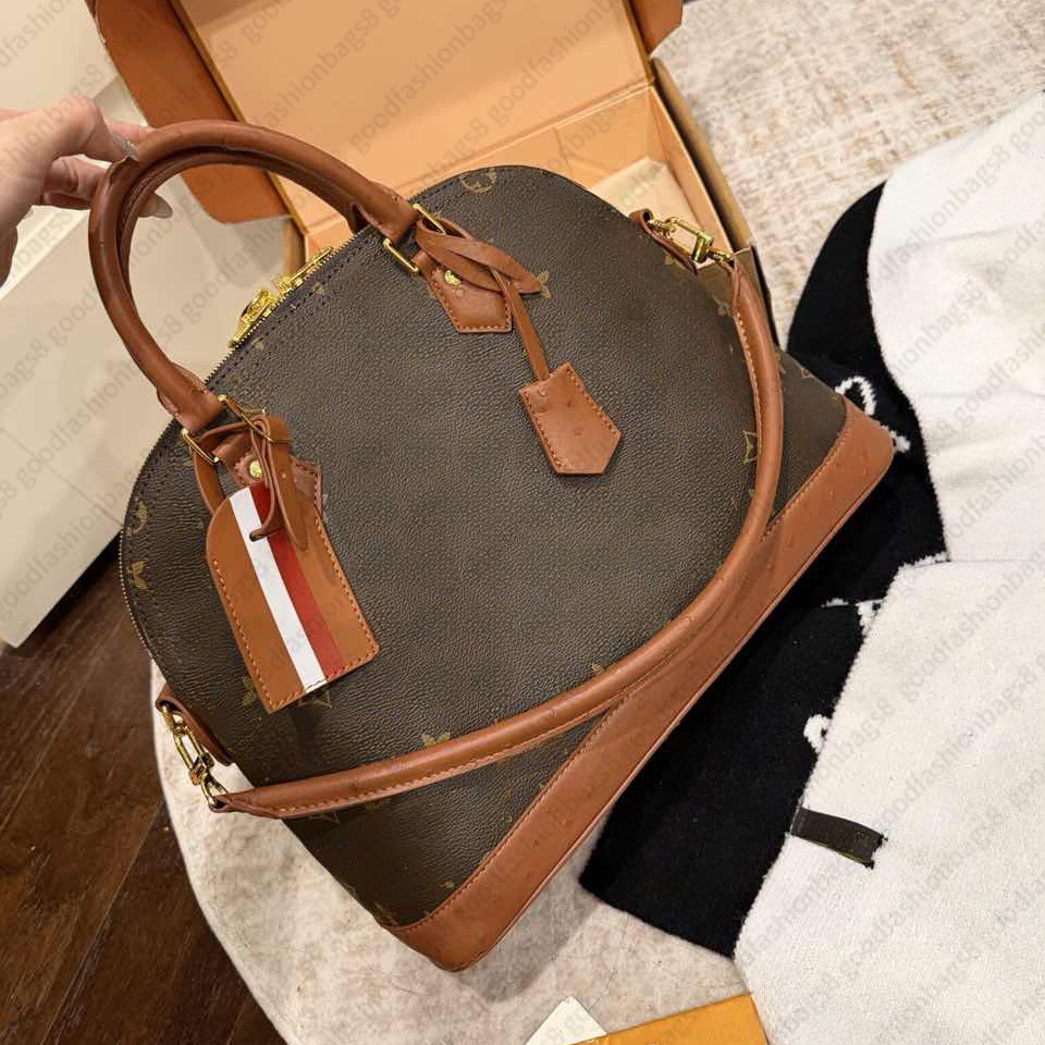 almas soft celebration designer bag shell bags fashion mini shoulder bag leather classic style vintage handbags chain ladie crossbody brown bags des
