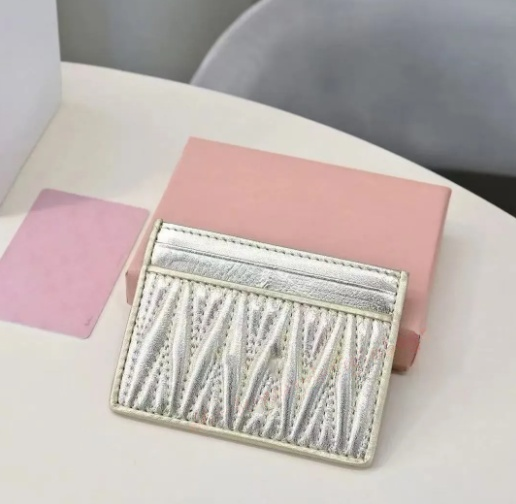 min min bag wallet designer woman Woman Short Wallets Card Holders Designer Mini Purses Pink Black New Ladies Fashion Pleated Wallet Coin Purse Zipp