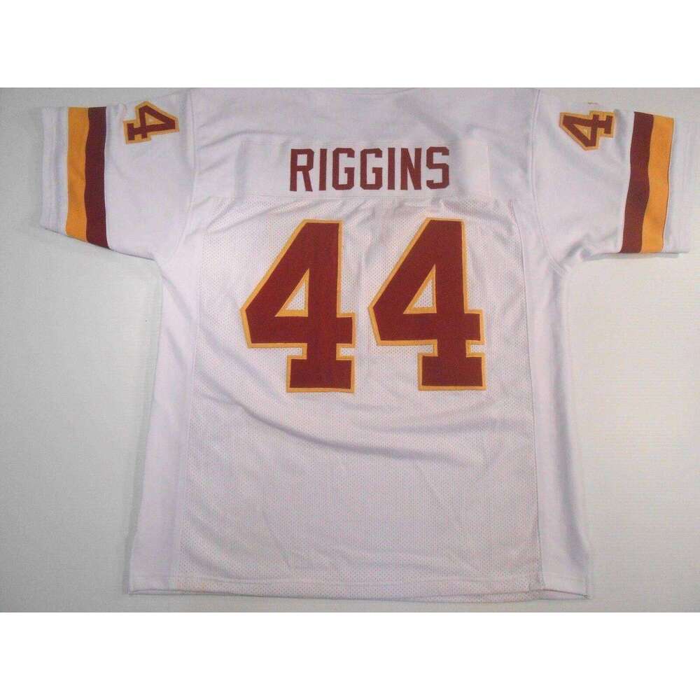 CUSTOM Sewn Stitched John Riggins White Football Jersey Add any name number size XS-5XL 6XL