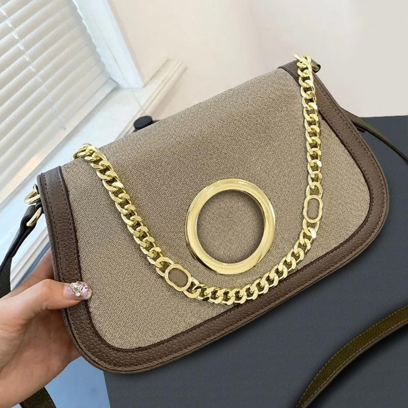 Sac vintage sac à main d'épaule de luxe femmes grande capacité chaîne sac à main designer décontracté Blondie sacs à bandoulière lettre impressio