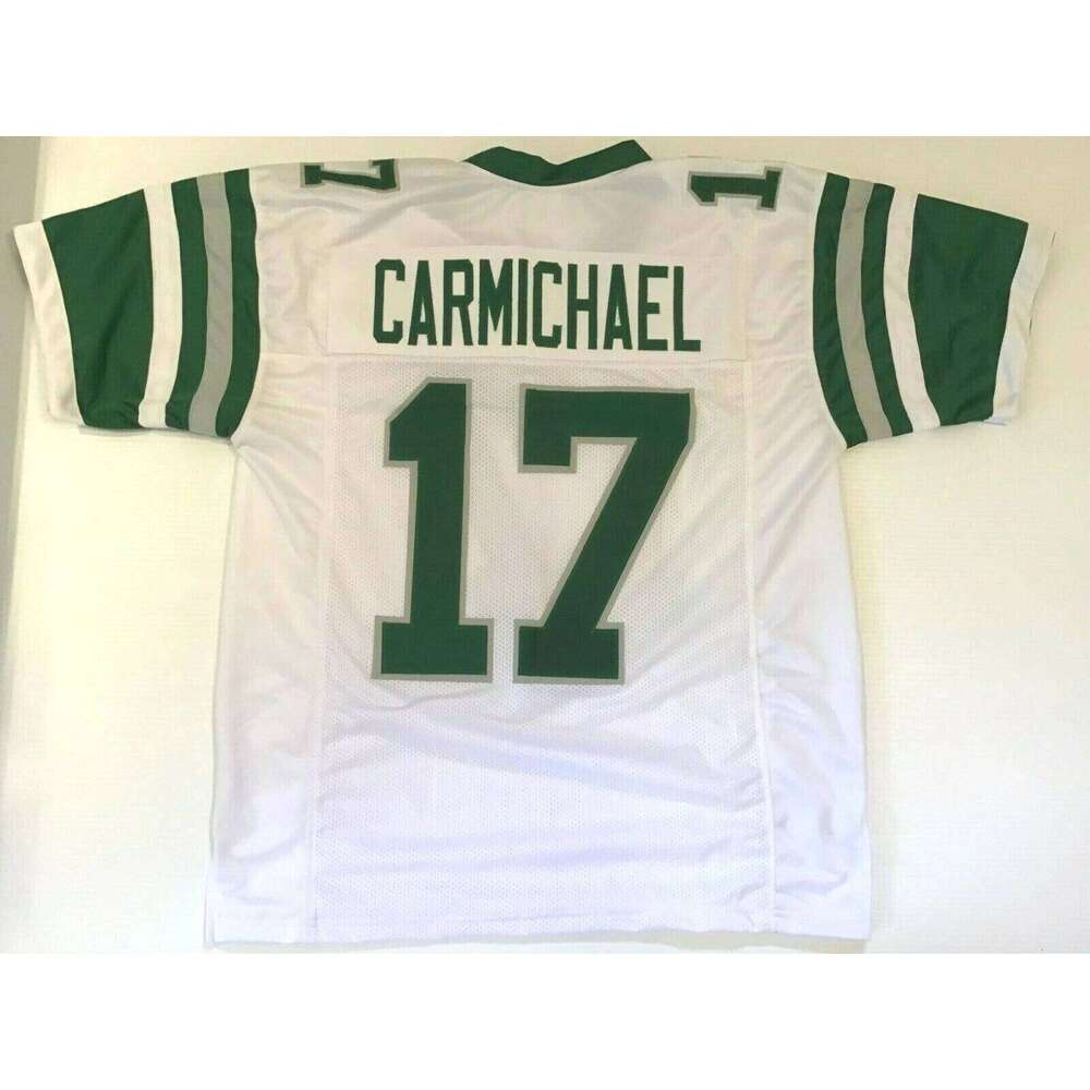 CUSTOM Sewn Stitched Harold Carmichael White Football Jersey Add any name number size XS-5XL 6XL