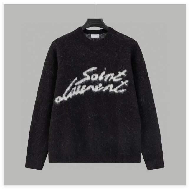 2026 Men's Plus Size Sweaters in autumn / winter acquard knitting machine e Custom jnlarged detail crew neck cotton 43f4