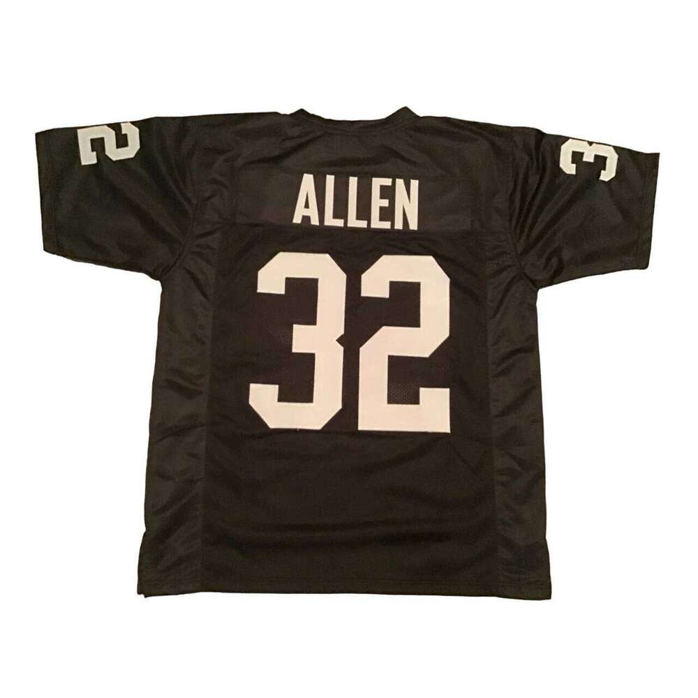 Marcus Allen CUSTOM Sewn Stitched Black Football Jersey Add any name number size XS-5XL 6XL