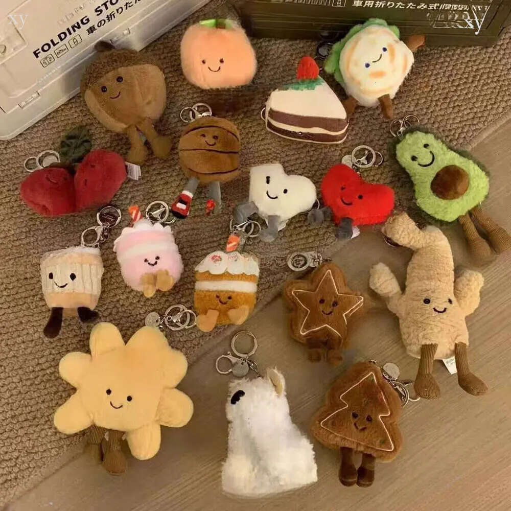 JCat porte-clés Collection ensemble jouets moelleux mignon attachant en forme d'animal poupées de fourrure cadeau pour bébés et mères peluche 808