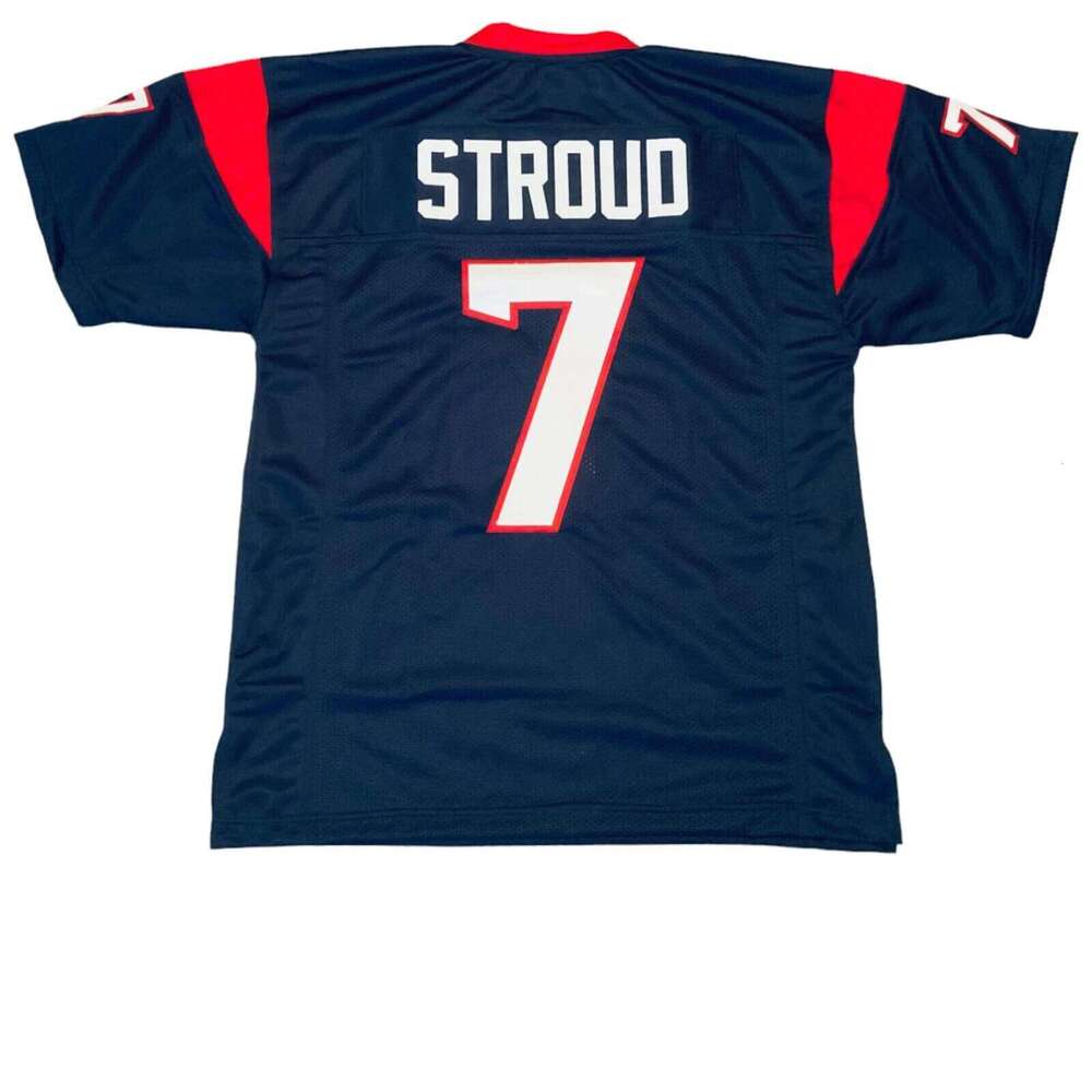 Stroud Sewn Stitched Custom Navy Football Jersey Add any name number size XS-5XL 6XL