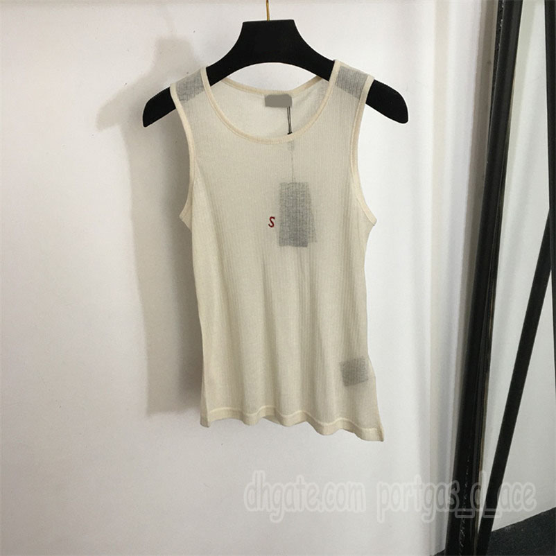 Embroidered Letter Tank Top For Women Designer Sleeveless Vest Sexy Summer Sporty Street Style Cool Tanks Singlet