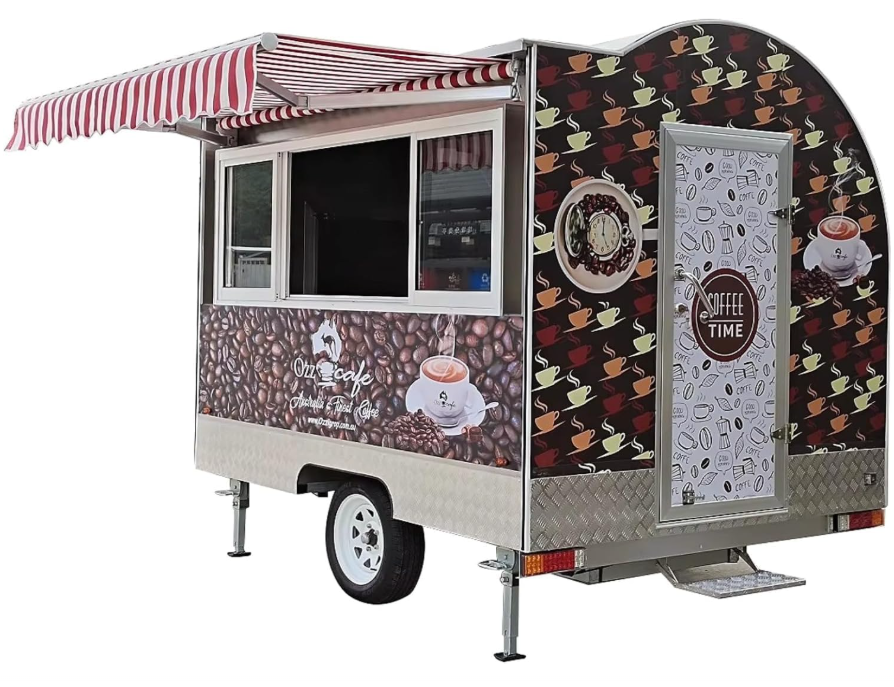 Mobile Food Trailer Van Shipping Container Bar And Grill Pop Up Shipping Container Fast Food Restaurants-image-1091208616