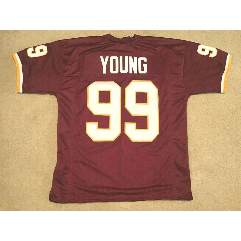 CUSTOM Sewn Stitched Chase Young Burgundy Football Jersey Add any name number size XS-5XL 6XL