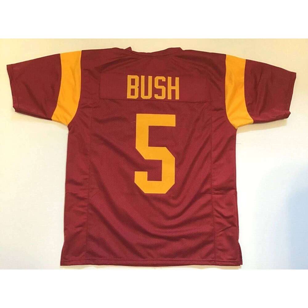 CUSTOM Sewn Stitched Reggie Bush Cardinal Football Jersey Add any name number size XS-5XL 6XL