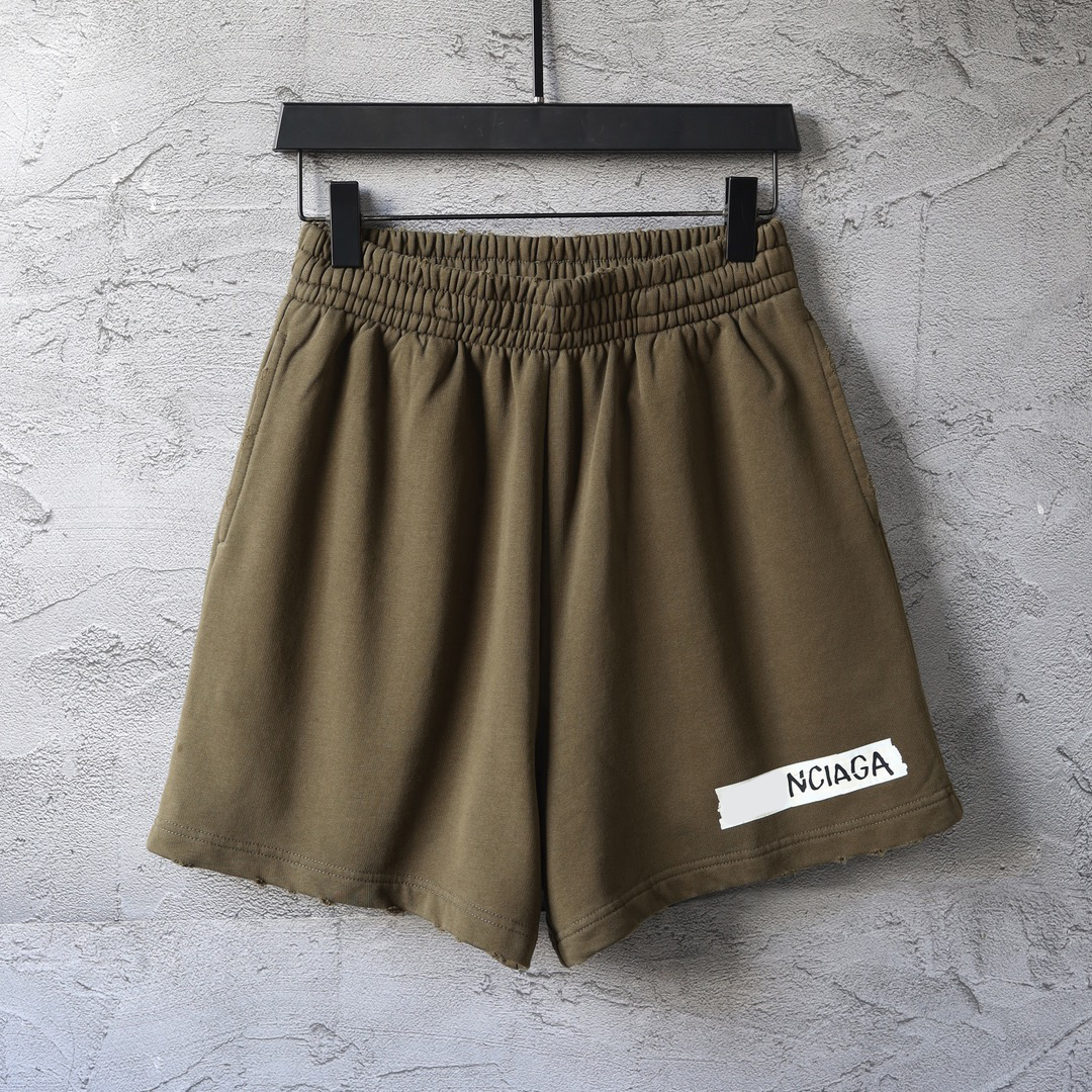 Short grande taille pour hommes, vêtements d'été de style polaire avec plage hors de la rue, pur coton 1wq