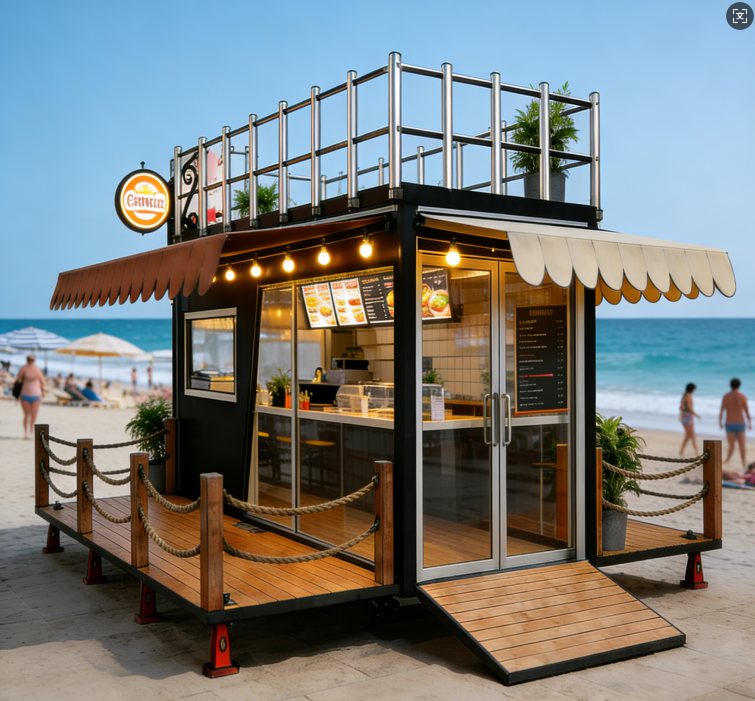 Mobile Dessert Pastry Coffee Food Trailer Vegetable Fruit Salad Food Trailers Street Small Food Truck with Full Kitchen-image-1091338828