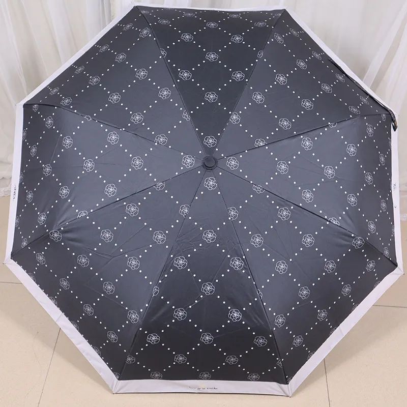 Camellia Full-Length Umbrella with Black Glaze for UV u0026 Weather Protection M260302-image-1095985005