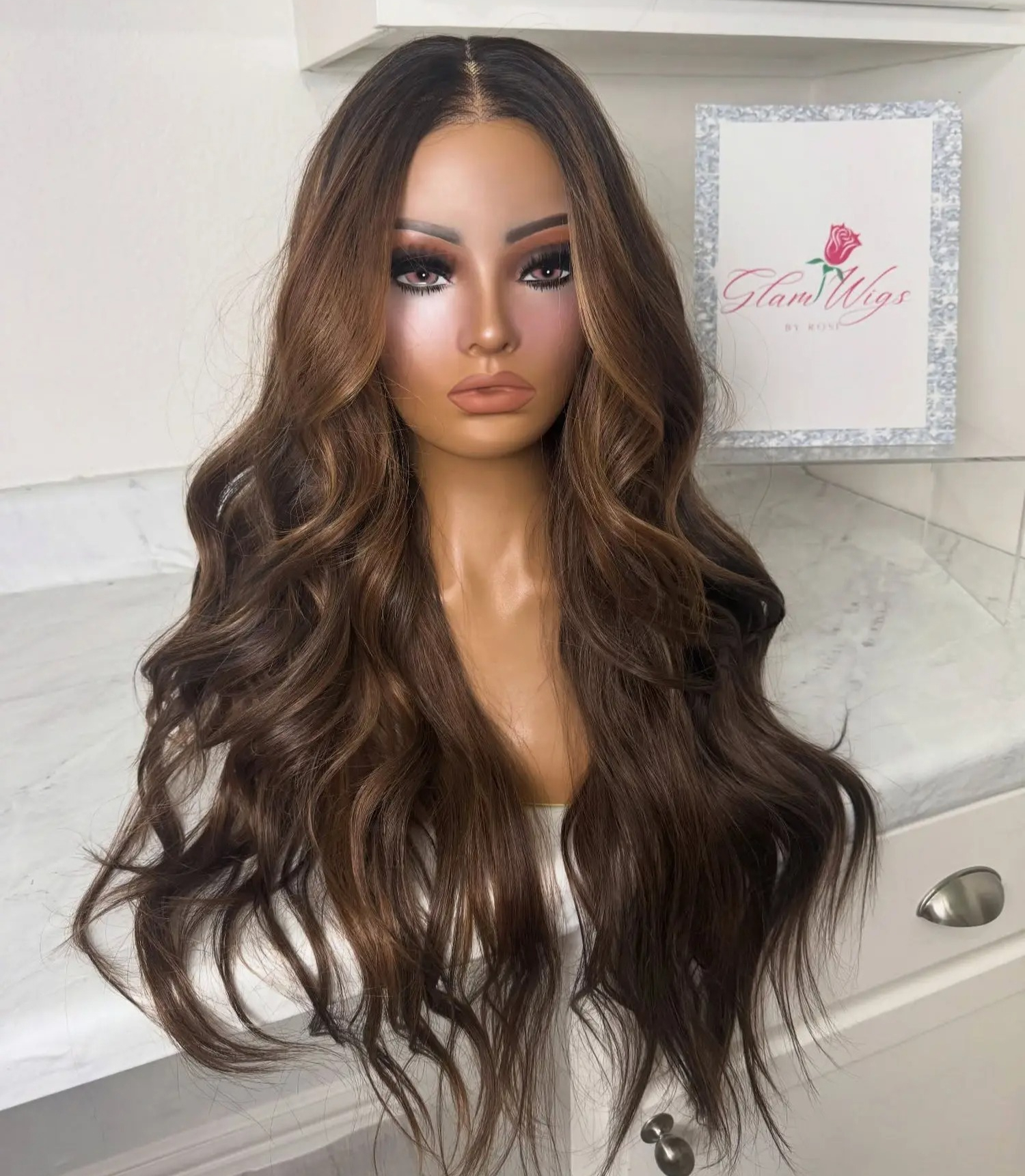 Dark Brown Highlight Wig Body Wave Human Hair Wigs 13x4 13x6 HD Lace Wigs With Baby Hair 30 40 Inch Brazilian Transparent Daily Party Ready To Wear For Women 49$