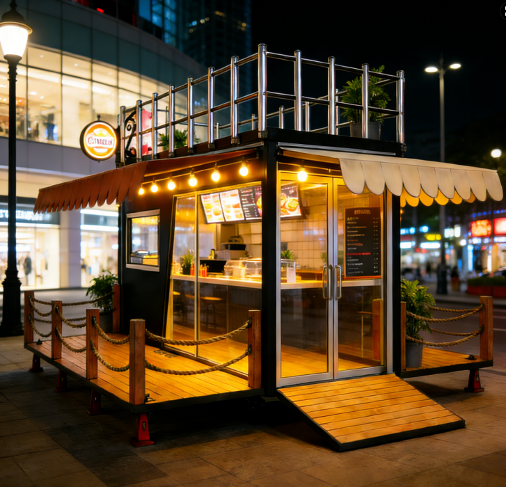 Mobile bar Station Ice Cream Push Cart Coffee Trailer Mobile Food Truck Concession Food Trailer Fully Equipped-image-1091337167