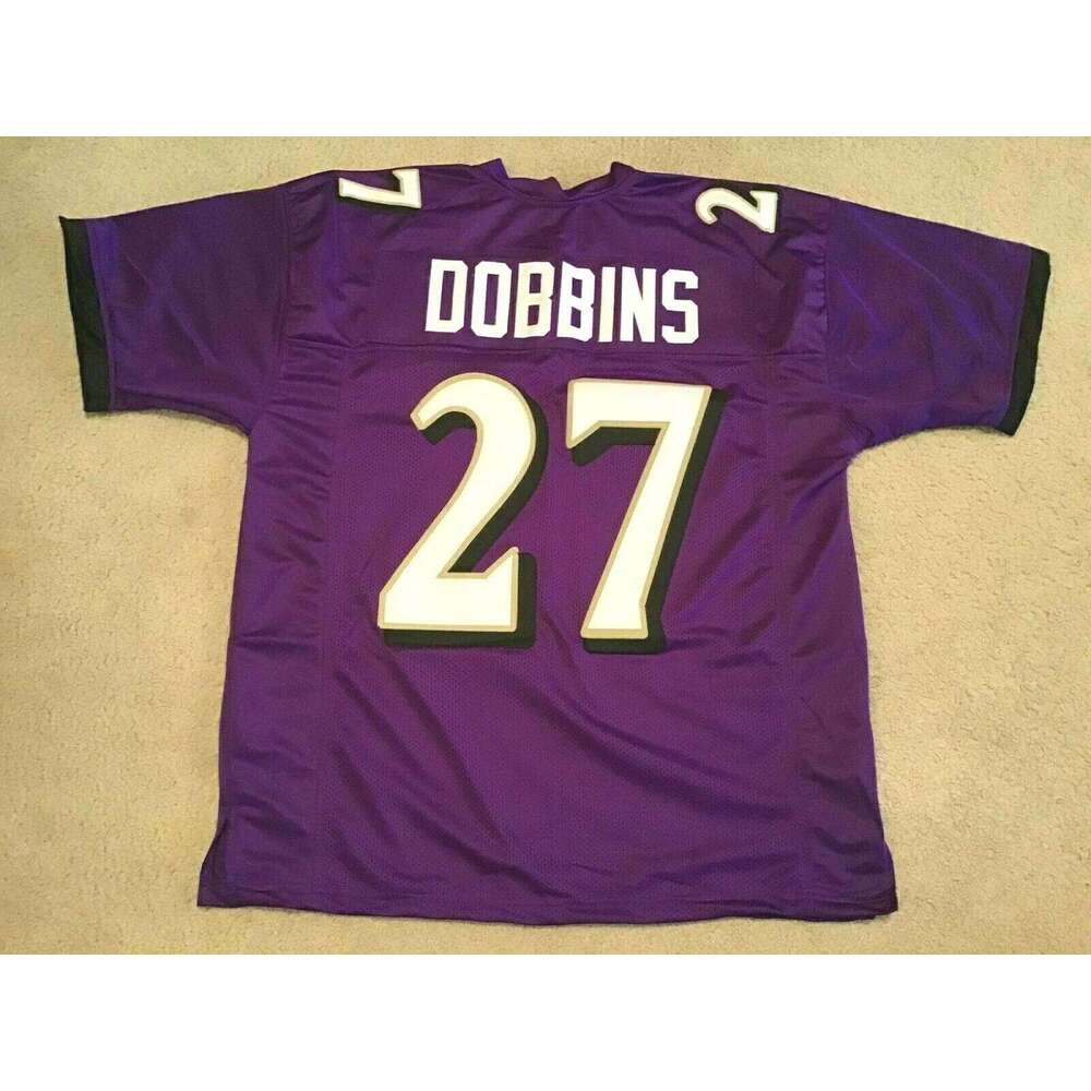 CUSTOM Sewn Stitched J.K. Dobbins Football Jersey Add any name number size XS-5XL 6XL