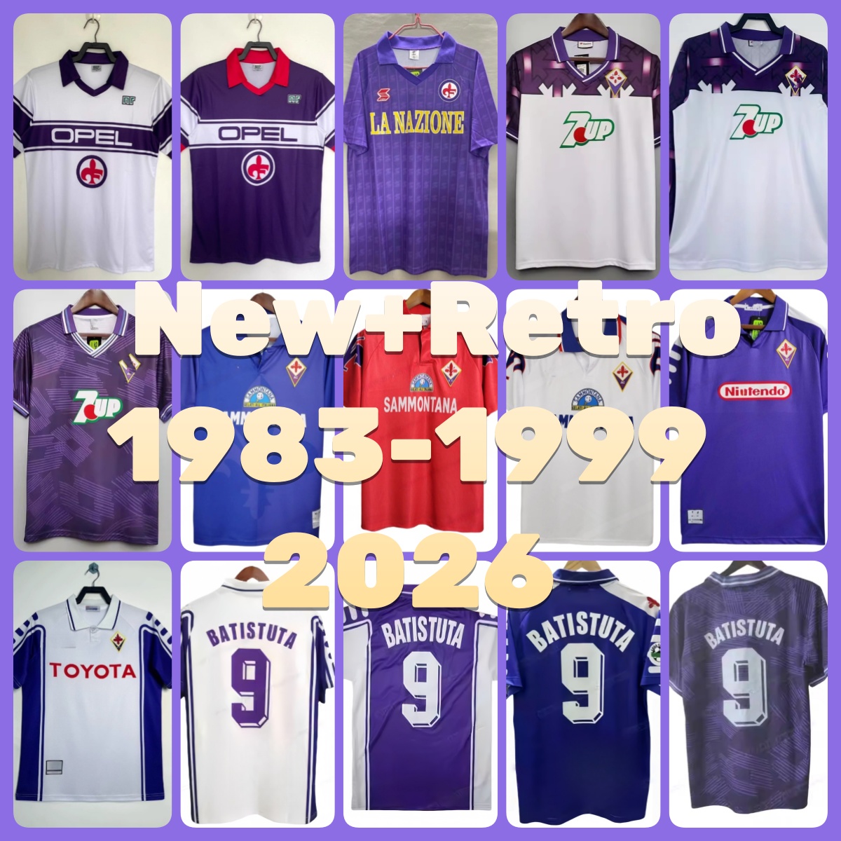 1998 1999 Retro classic FioREnTIN a Soccer Jerseys Sweatshirt 84 5 90 91 92 93 97 98 99 BATISTUTA RUI COSTA Vintage FlorENc e RUI COSTA Football Shi