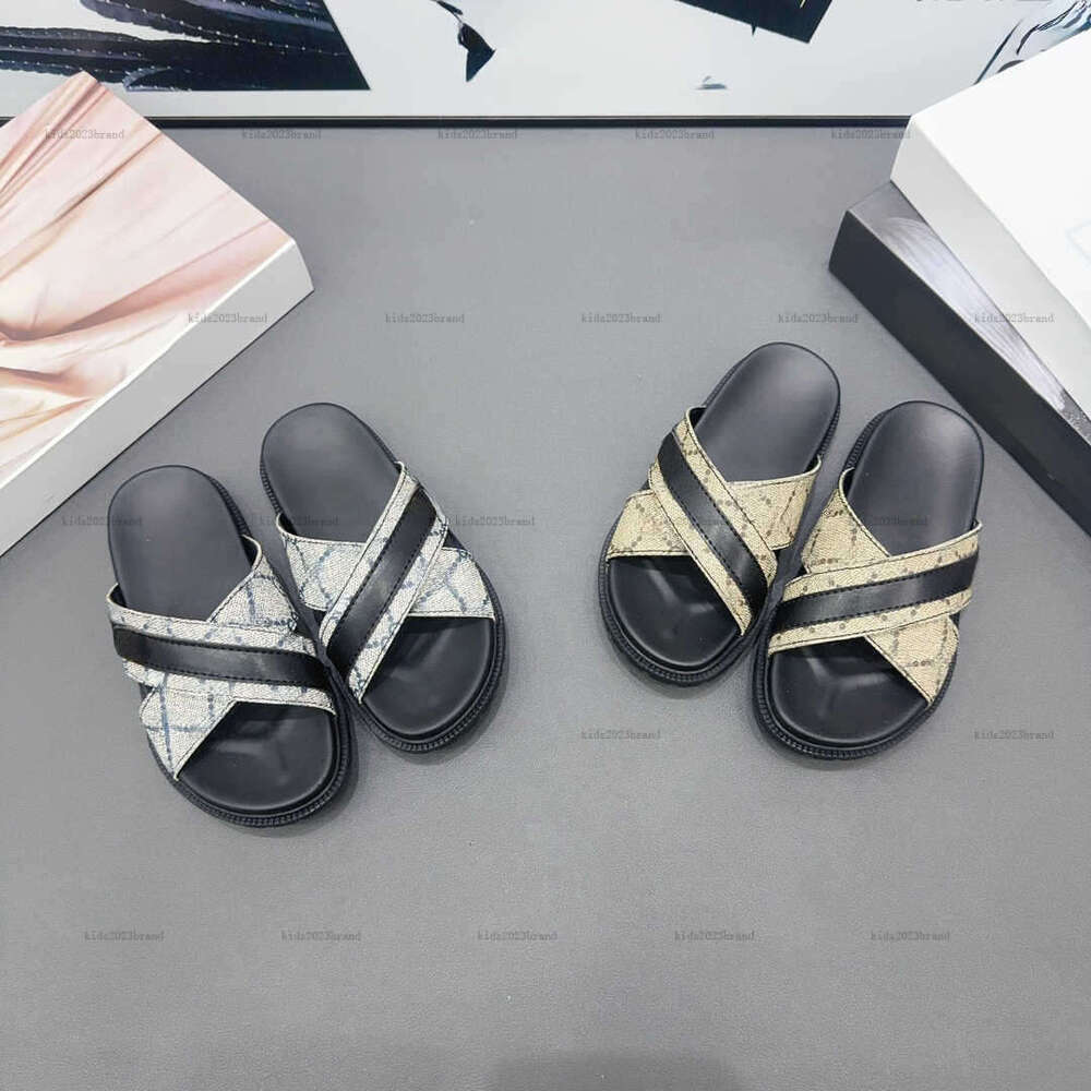 New kids slippers Multi-color option baby shoes Size 26-35 Including box Summer boys shoes girls Sandals A283X08N322-b L260611S8EU