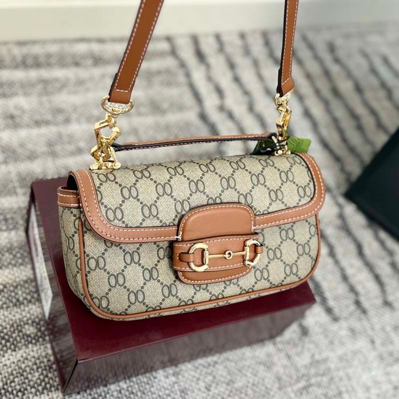 Designer bag luxury Women's New fashion printed bucket bag with all-in-one shoulder crossbody tote 2025 hot shoulder bag